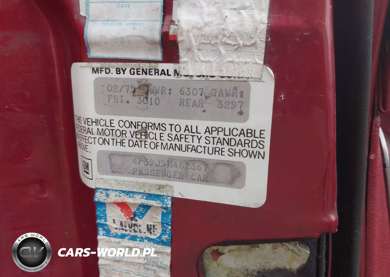 1975 Buick Lesabre VIN:4P39J5H4823670000 - 9