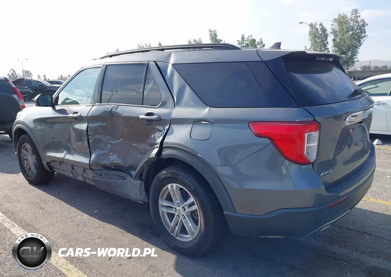 2021 Ford Explorer Xlt VIN:1FMSK8DH4MGB27196 - 3