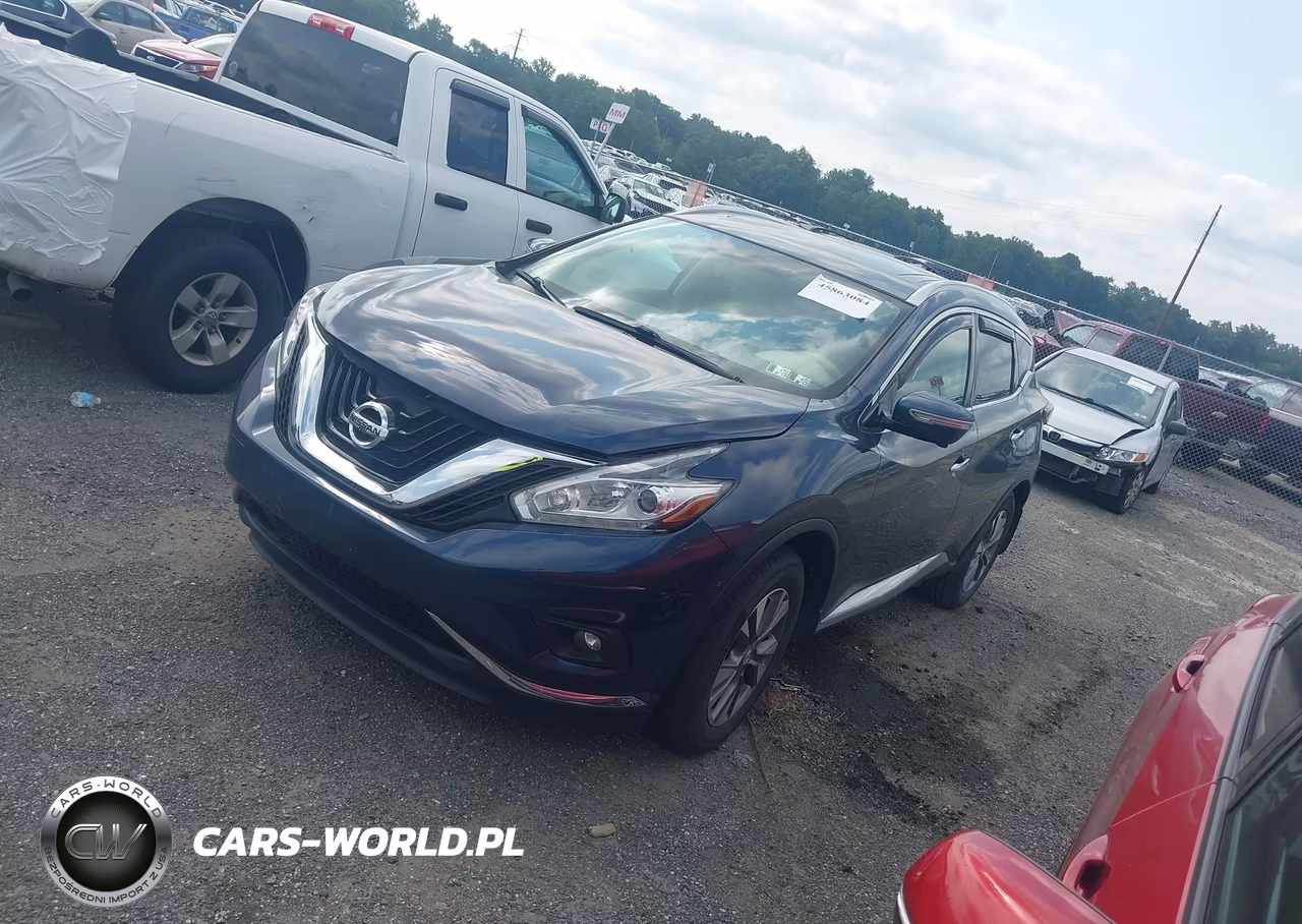 2015 Nissan Murano Sl VIN:5N1AZ2MH9FN216698 - 2