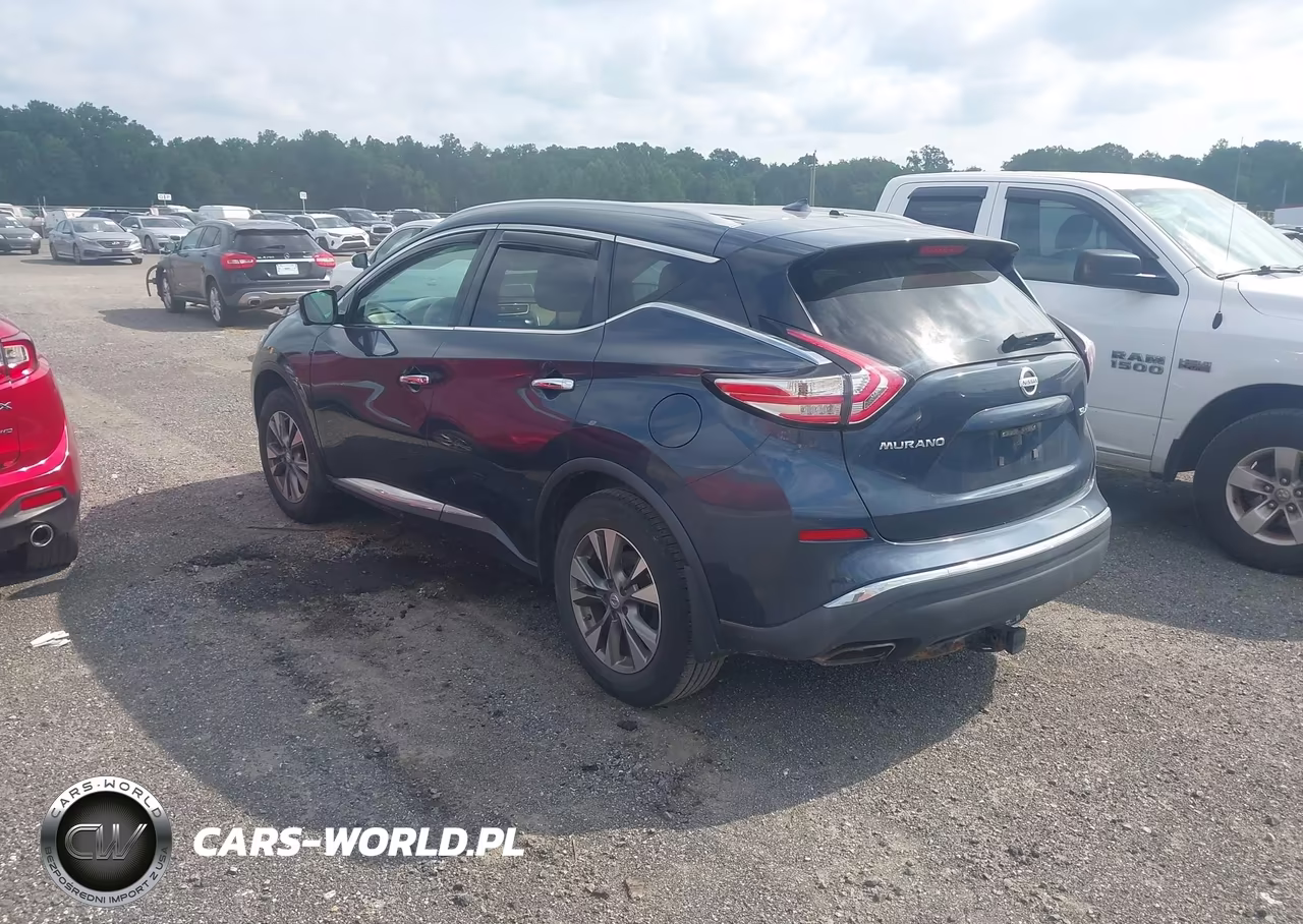 2015 Nissan Murano Sl VIN:5N1AZ2MH9FN216698 - 3
