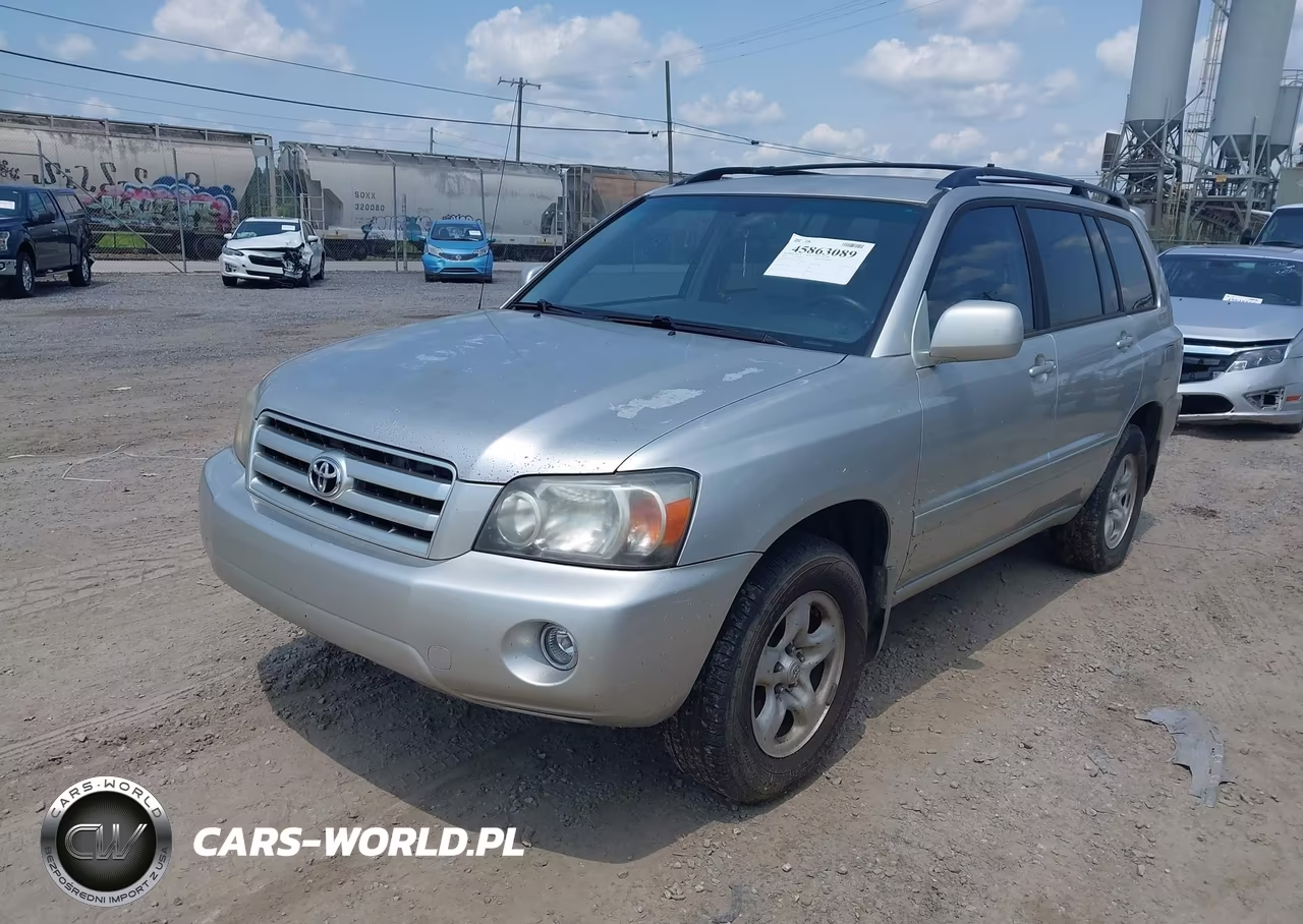 2007 Toyota Highlander VIN:JTEGD21A870162048 - 2
