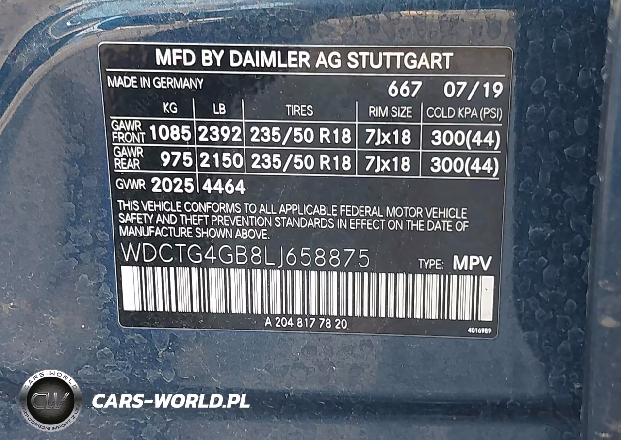 2020 Mercedes-Benz Gla 250 4Matic VIN:WDCTG4GB8LJ658875 - 9