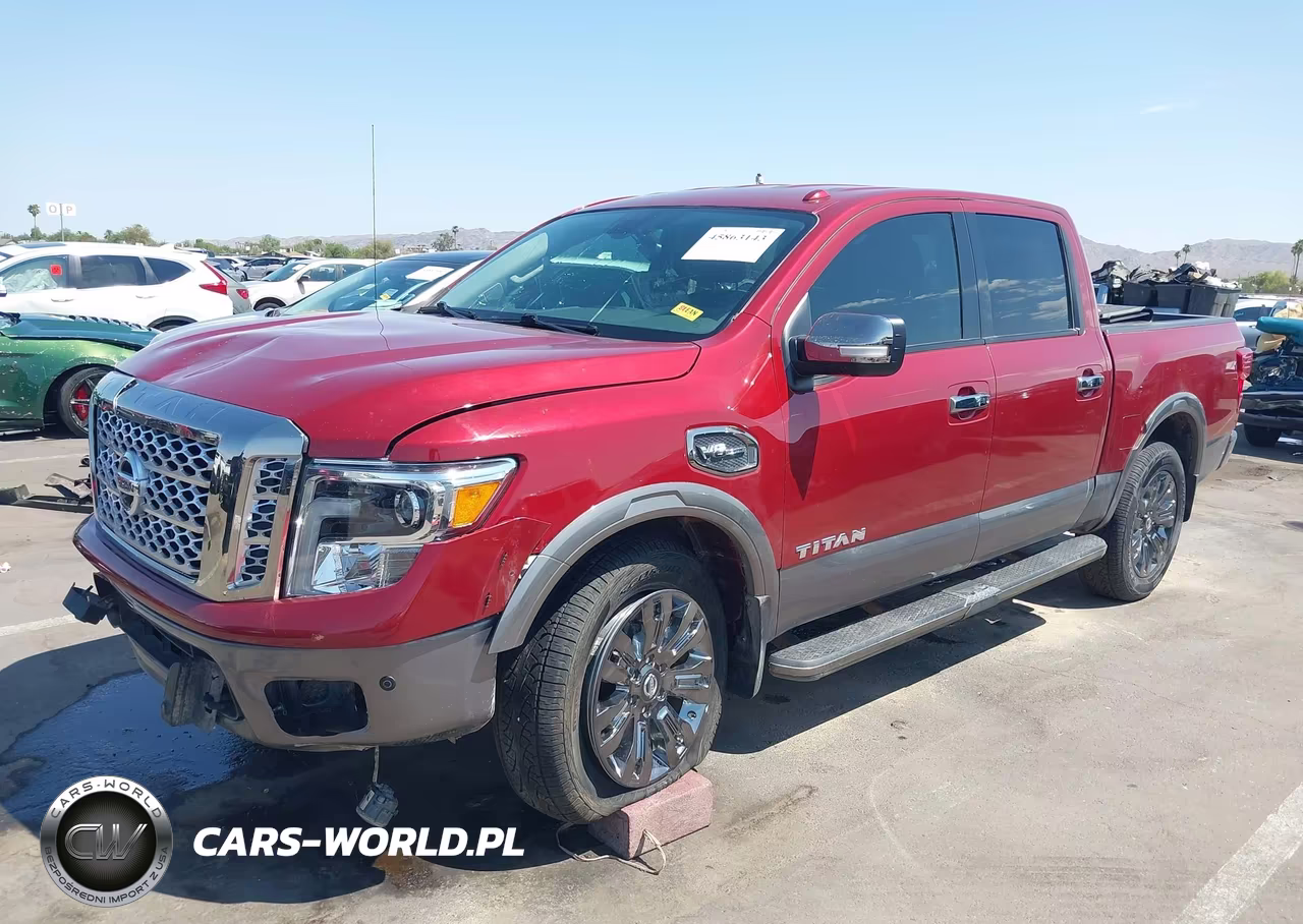 2017 Nissan Titan Platinum Reserve VIN:1N6AA1E57HN531607 - 2