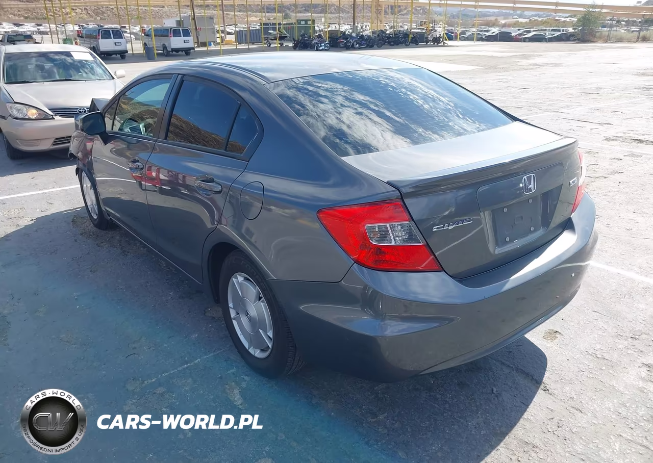 2012 Honda Civic Hf VIN:2HGFB2F63CH535627 - 3