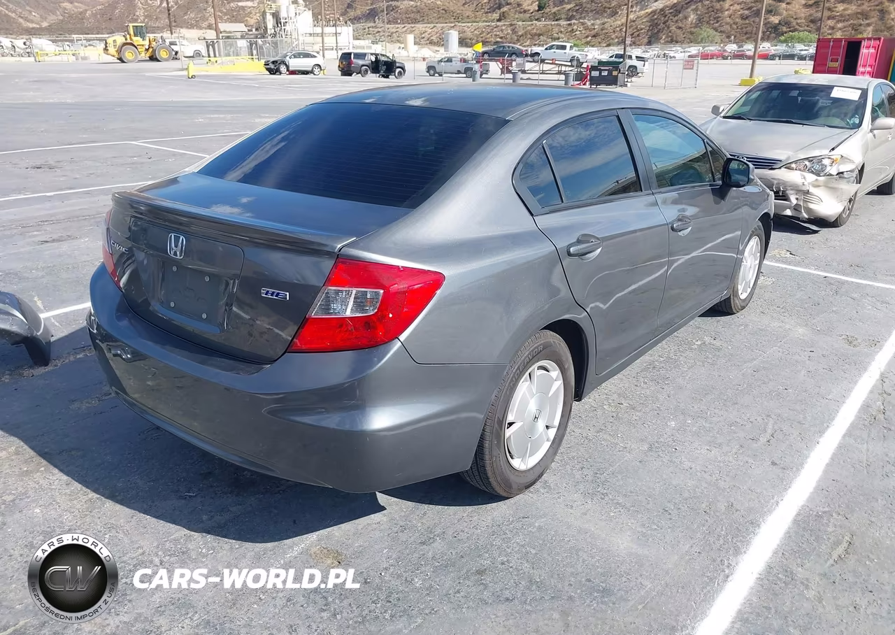 2012 Honda Civic Hf VIN:2HGFB2F63CH535627 - 4