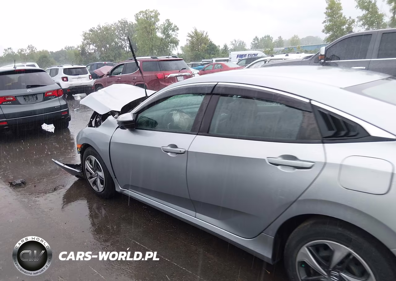 2019 Honda Civic Lx VIN:2HGFC2F64KH519254 - 14