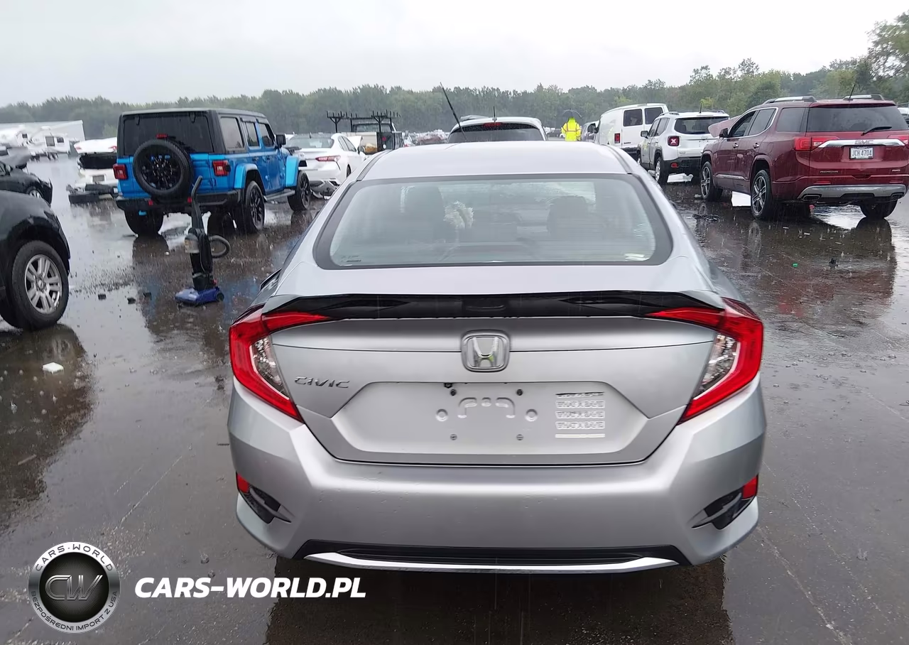 2019 Honda Civic Lx VIN:2HGFC2F64KH519254 - 16