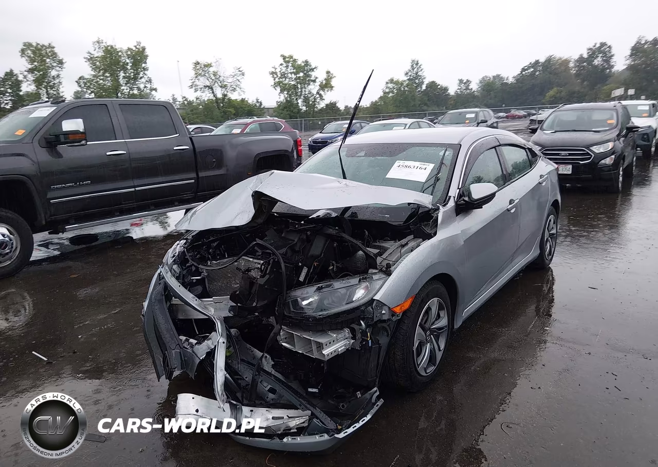 2019 Honda Civic Lx VIN:2HGFC2F64KH519254 - 2