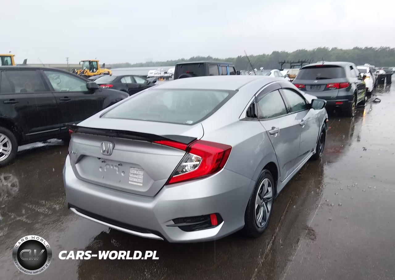 2019 Honda Civic Lx VIN:2HGFC2F64KH519254 - 4