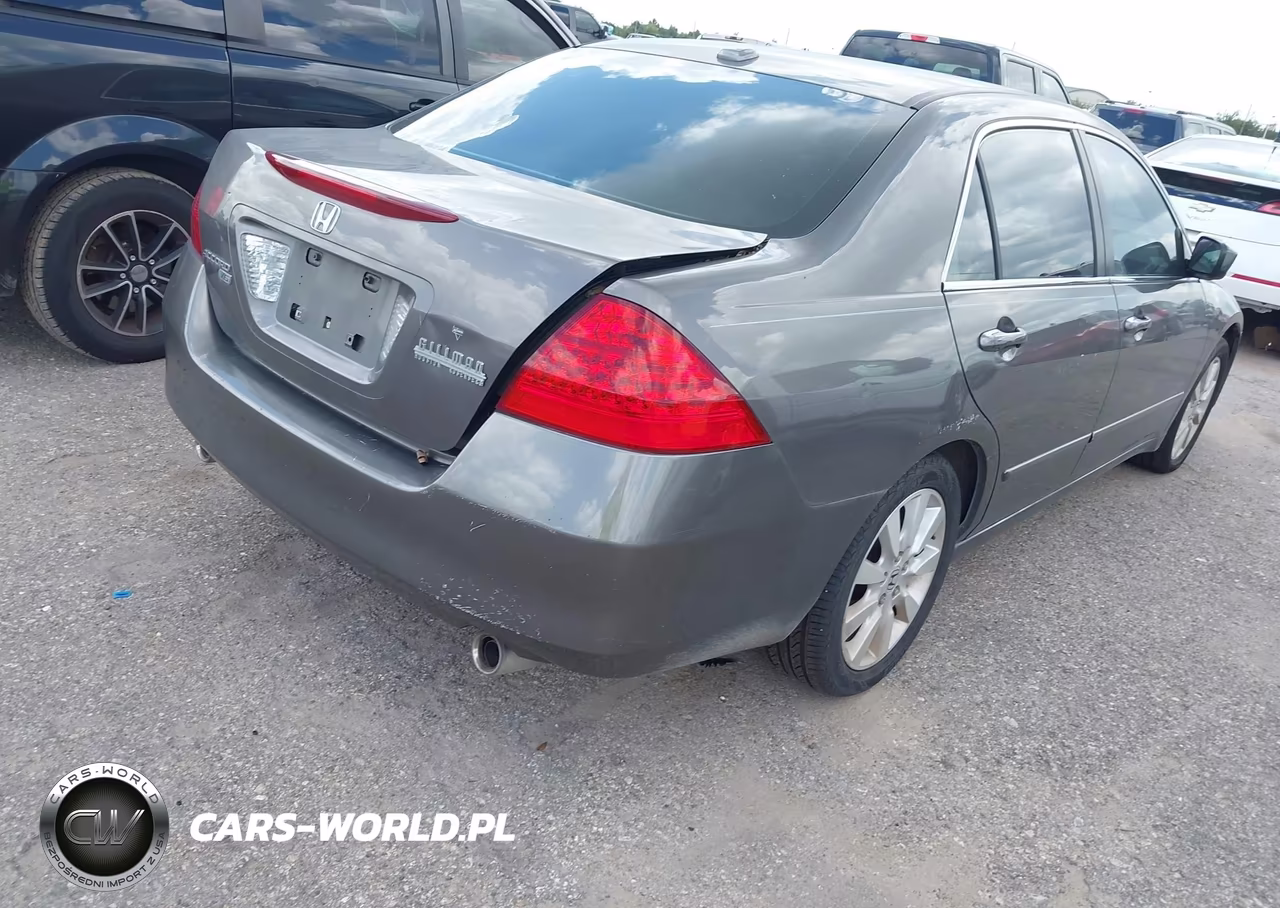 2007 Honda Accord 3.0 Ex VIN:1HGCM66567A028642 - 4