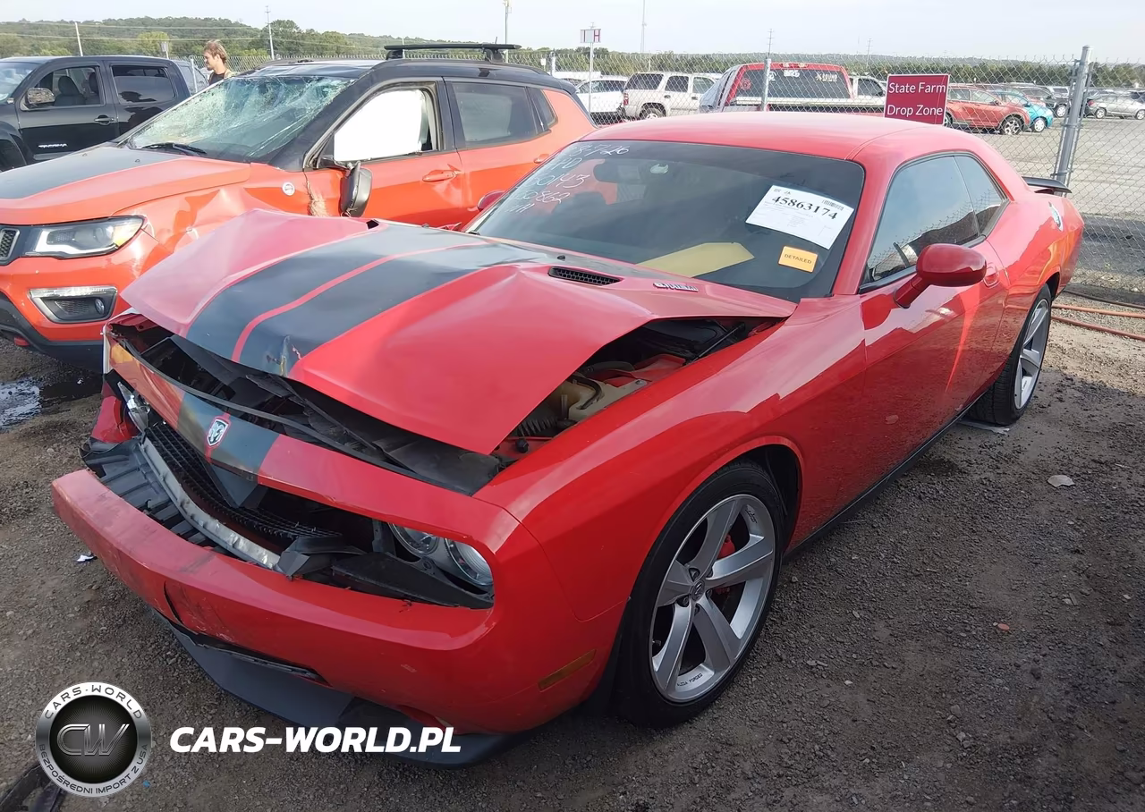 2009 Dodge Challenger Srt8 VIN:2B3LJ74W29H550862 - 2