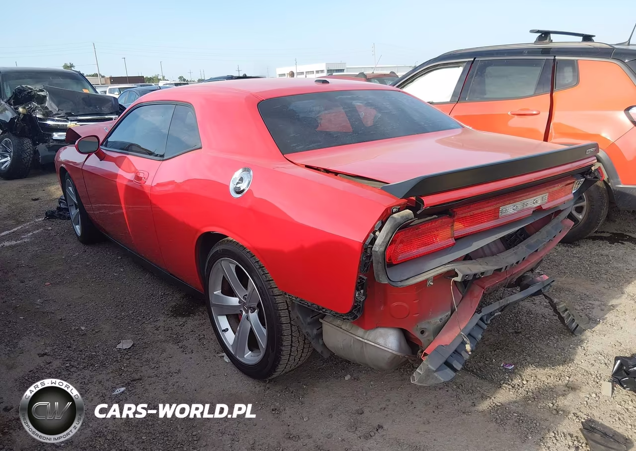 2009 Dodge Challenger Srt8 VIN:2B3LJ74W29H550862 - 3