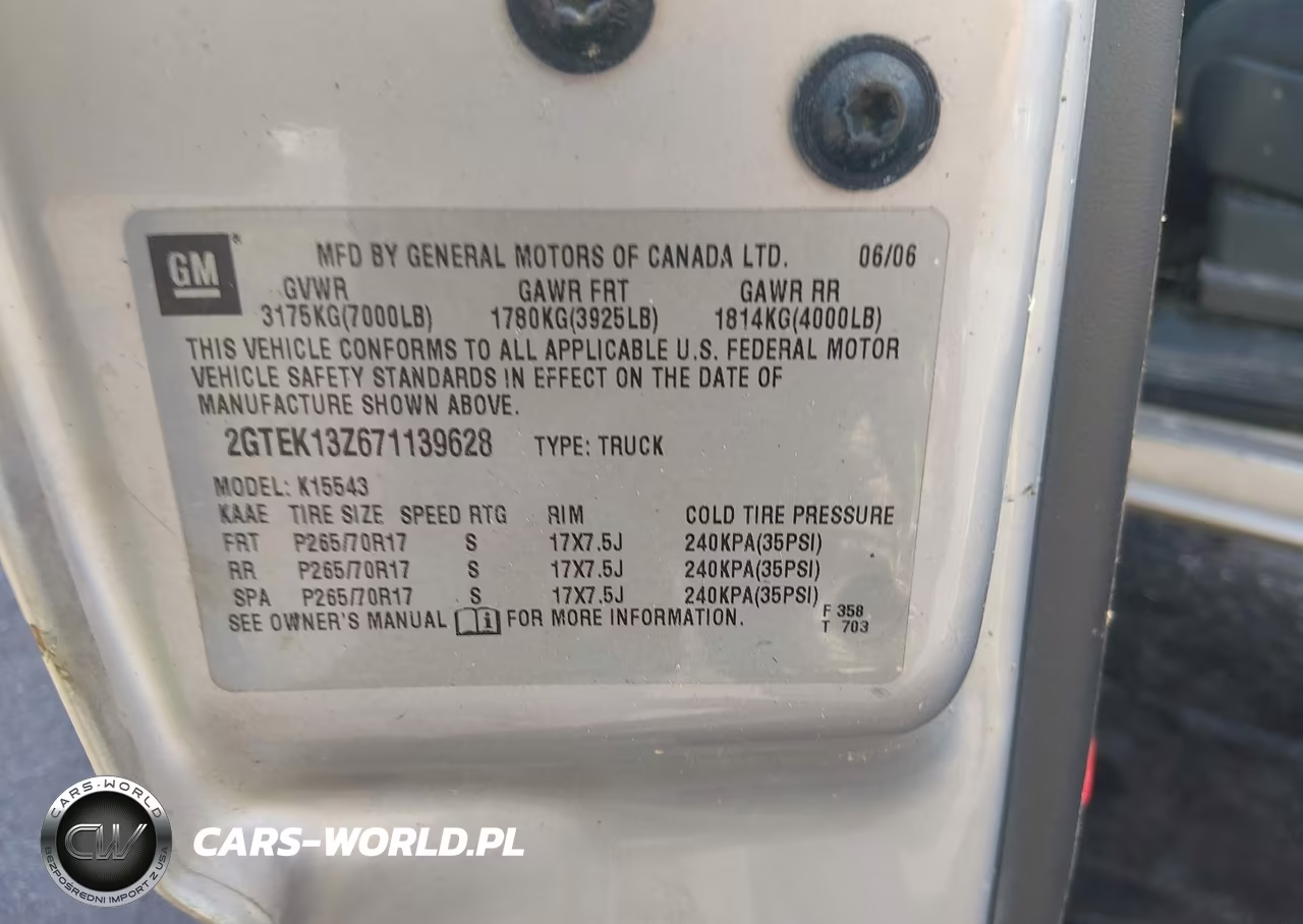 2007 GMC Sierra 1500 Classic Sle1 VIN:2GTEK13Z671139628 - 9