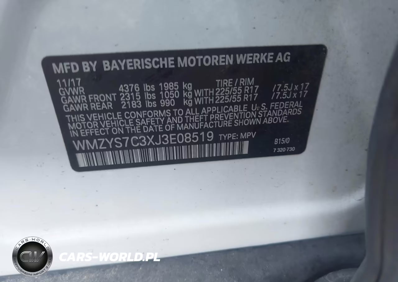 2018 Mini Countryman Cooper VIN:WMZYS7C3XJ3E08519 - 9