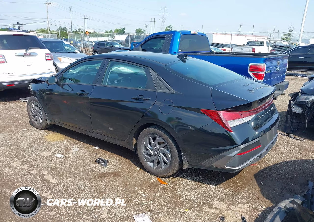 2024 Hyundai Elantra Sel VIN:KMHLM4DG1RU717184 - 3