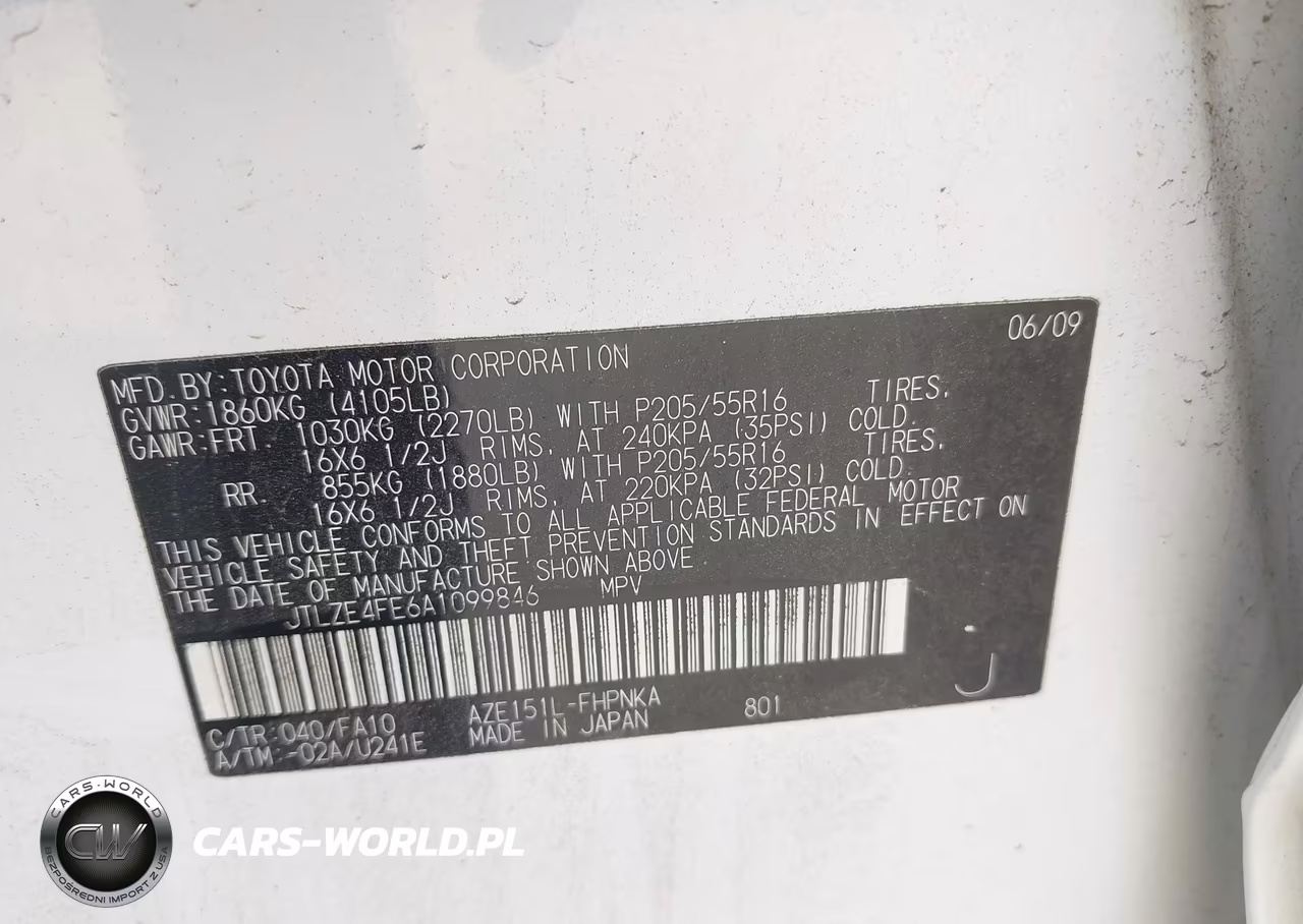 2010 Scion Xb VIN:JTLZE4FE6A1099846 - 9