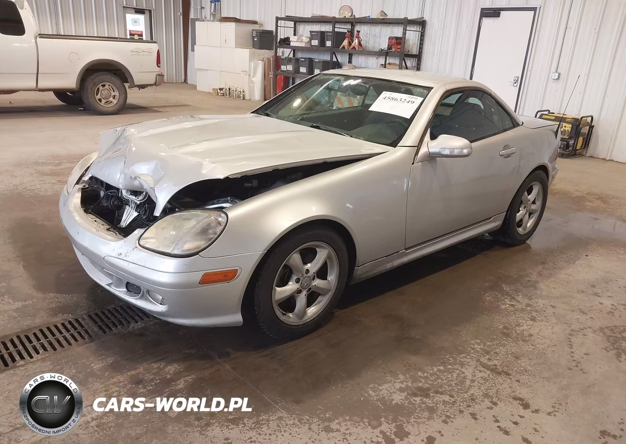 2001 Mercedes-Benz Slk 320 VIN:WDBKK65F31F220801 - 2
