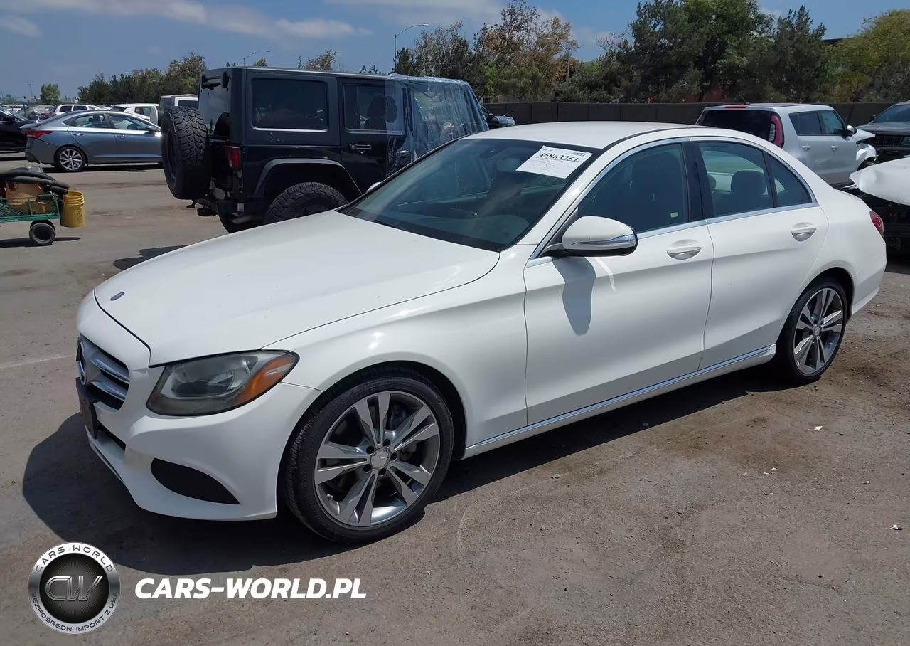 2015 Mercedes-Benz C 300 VIN:55SWF4JB0FU066377 - 2