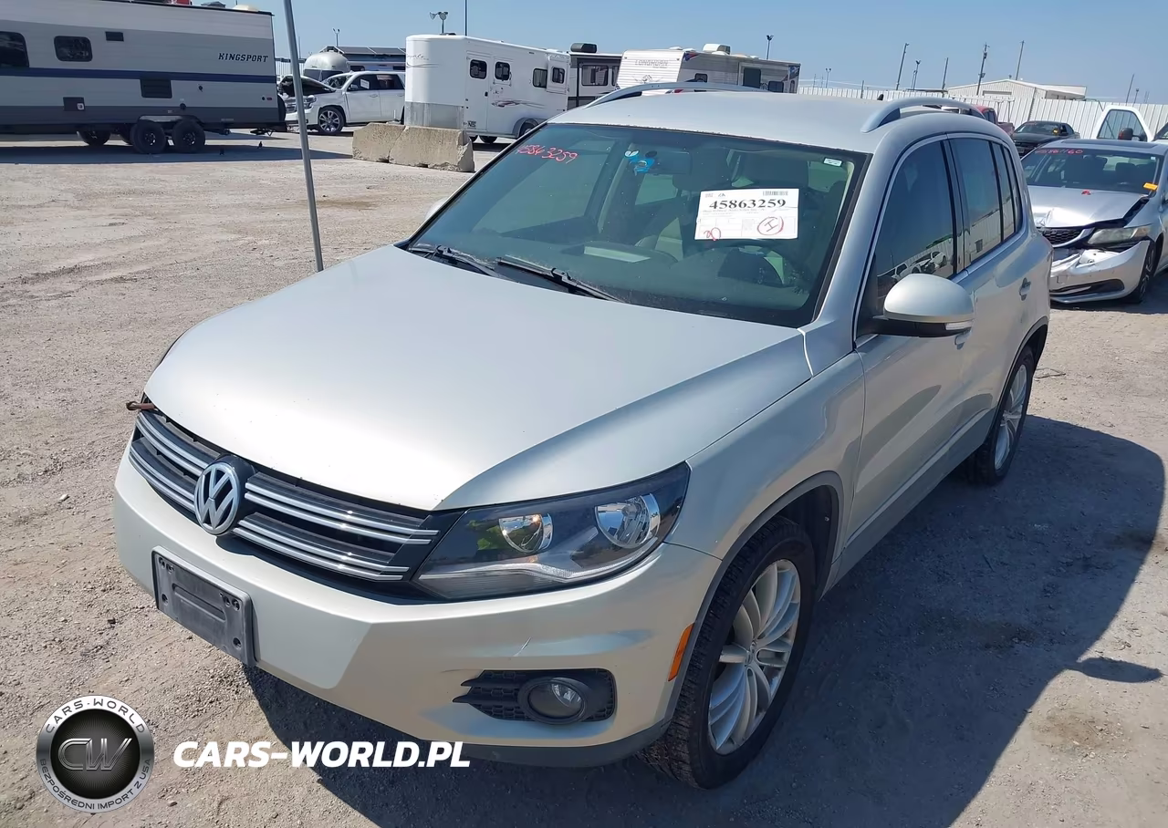 2013 Volkswagen Tiguan Se VIN:WVGAV7AX8DW536316 - 2