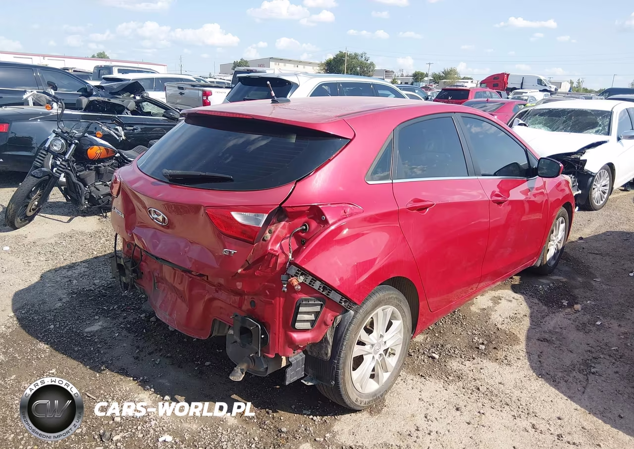 2014 Hyundai Elantra Gt VIN:KMHD35LHXEU210320 - 4