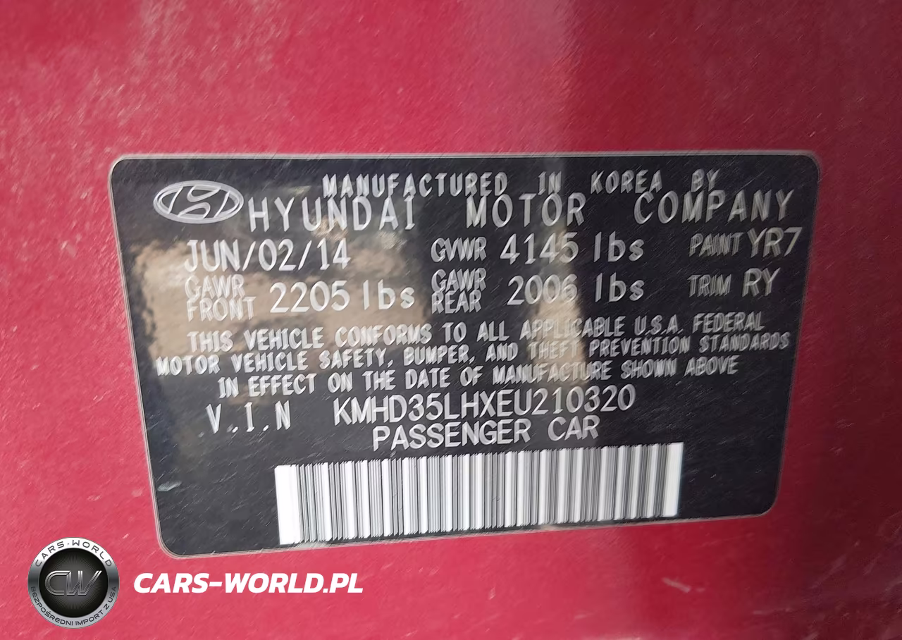 2014 Hyundai Elantra Gt VIN:KMHD35LHXEU210320 - 9