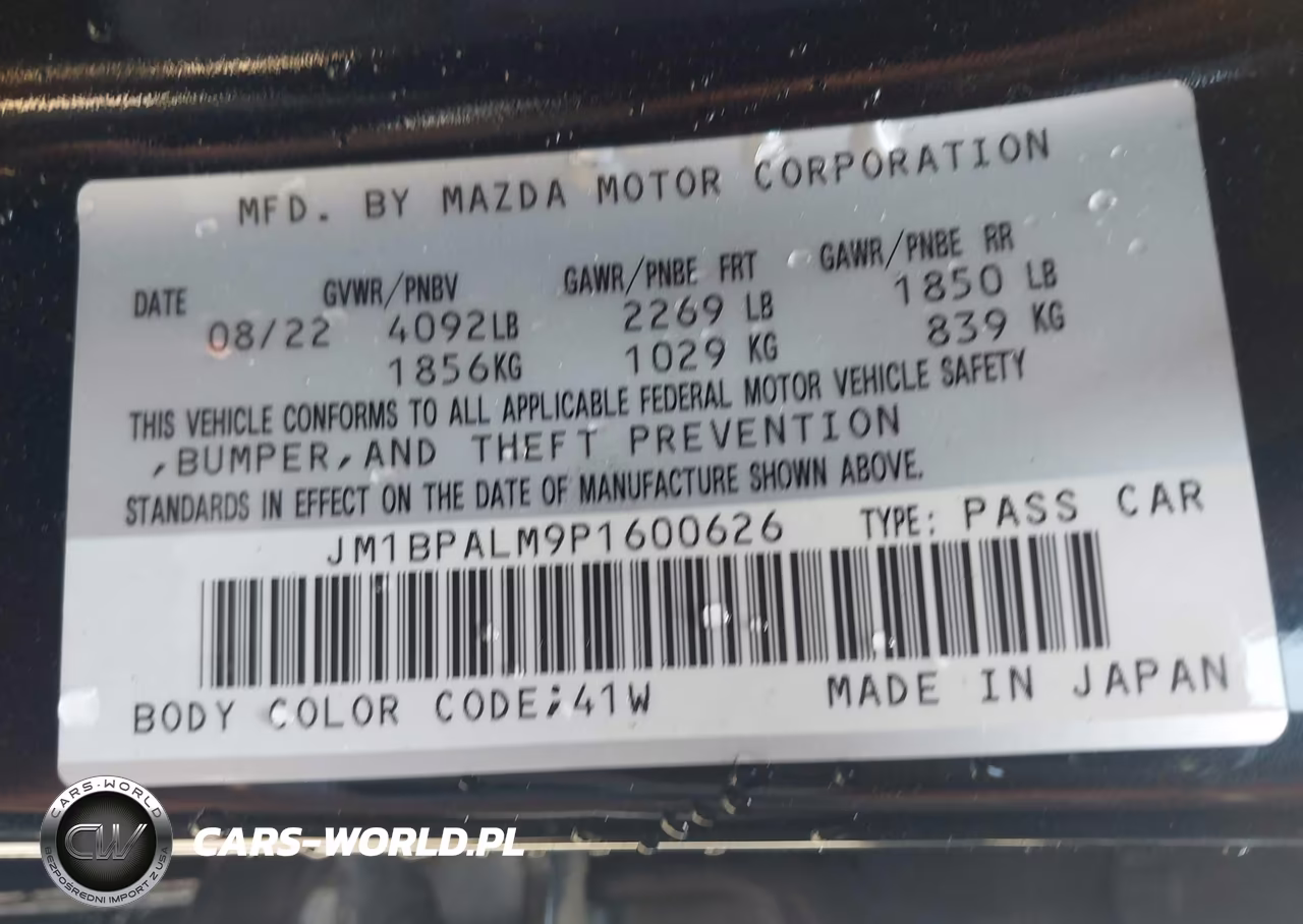 2023 Mazda Mazda3 2.5 S Preferred VIN:JM1BPALM9P1600626 - 9
