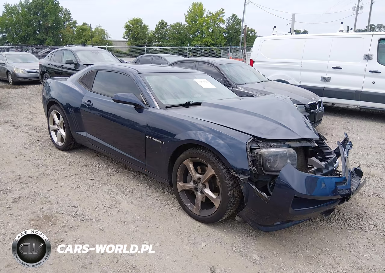 2012 Chevrolet Camaro 1Ss VIN:2G1FJ1EJ4C9135127 - 1