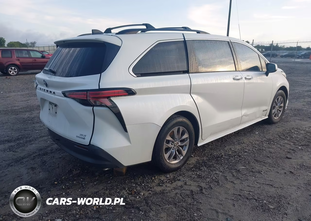 2021 Toyota Sienna Xle VIN:5TDYRKEC8MS013332 - 4