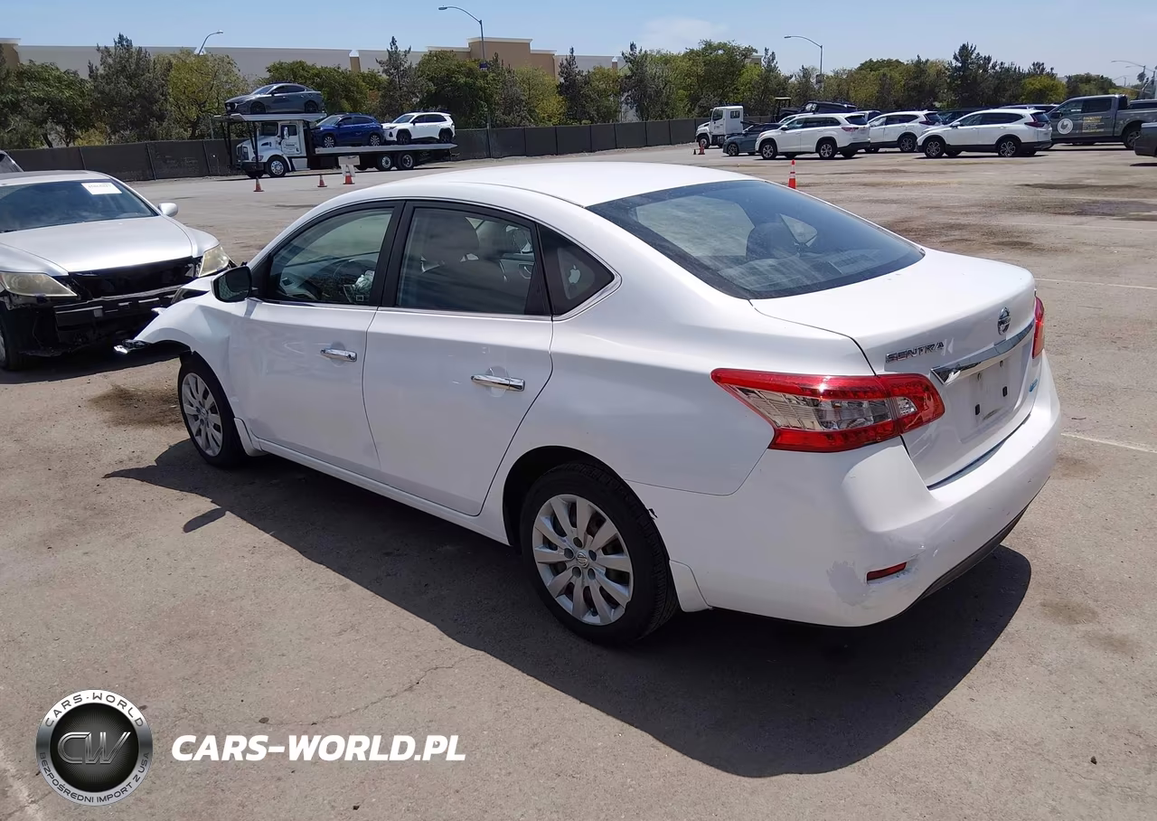 2014 Nissan Sentra Sv VIN:3N1AB7AP9EY323630 - 3