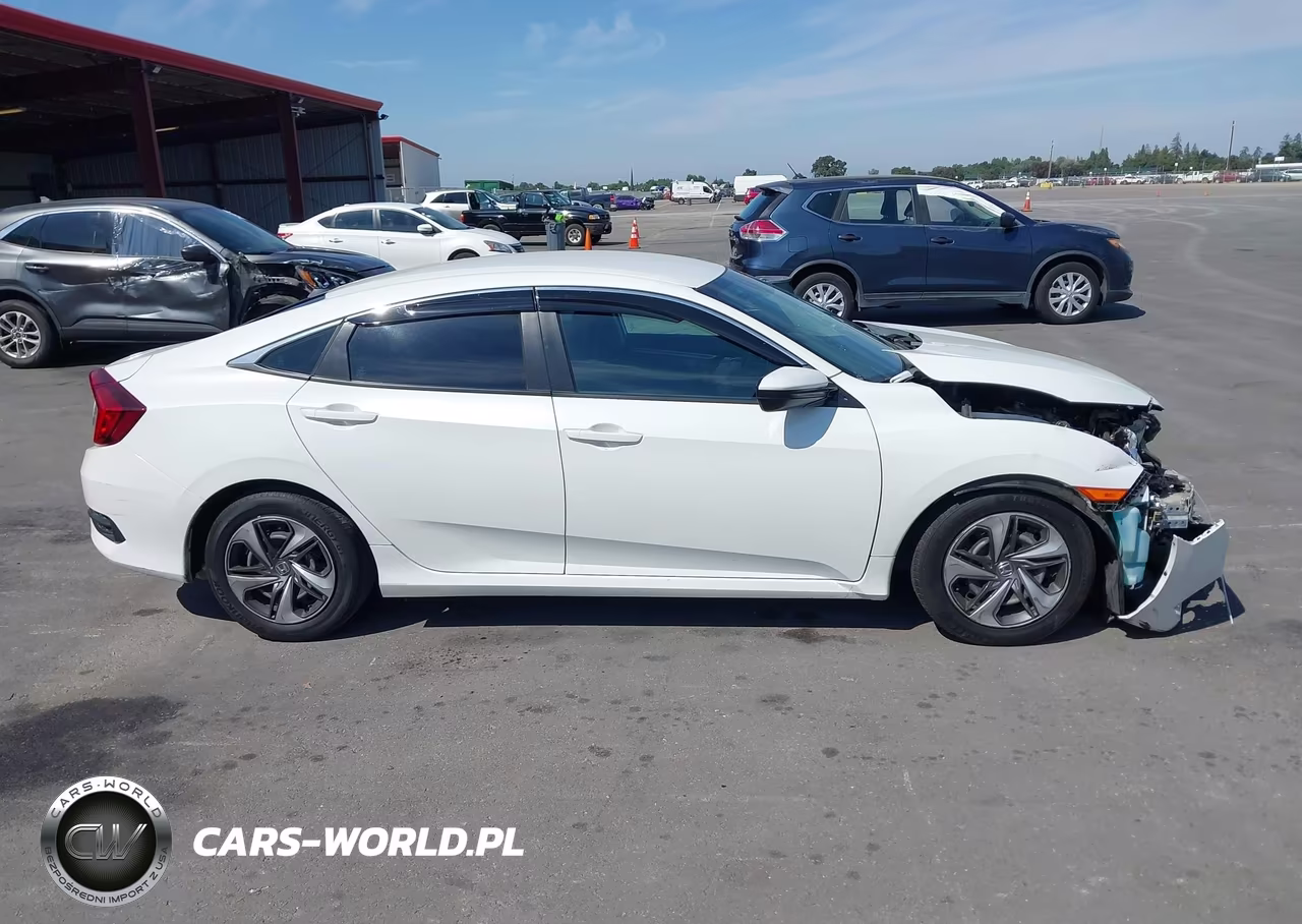 2020 Honda Civic Lx VIN:19XFC2F63LE216543 - 13