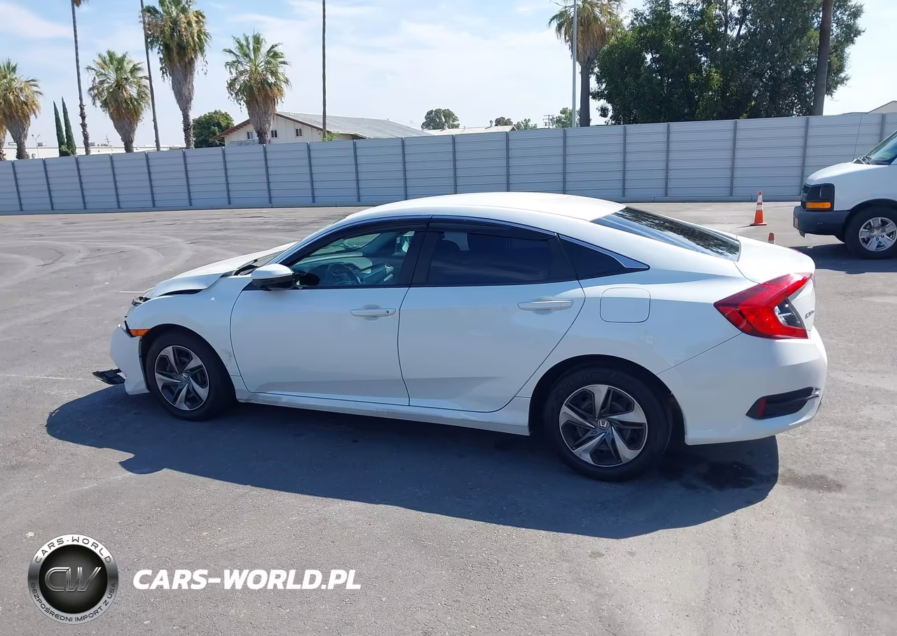 2020 Honda Civic Lx VIN:19XFC2F63LE216543 - 14