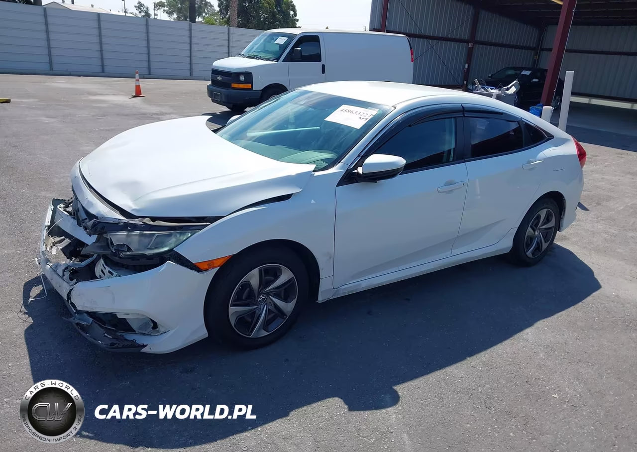 2020 Honda Civic Lx VIN:19XFC2F63LE216543 - 2