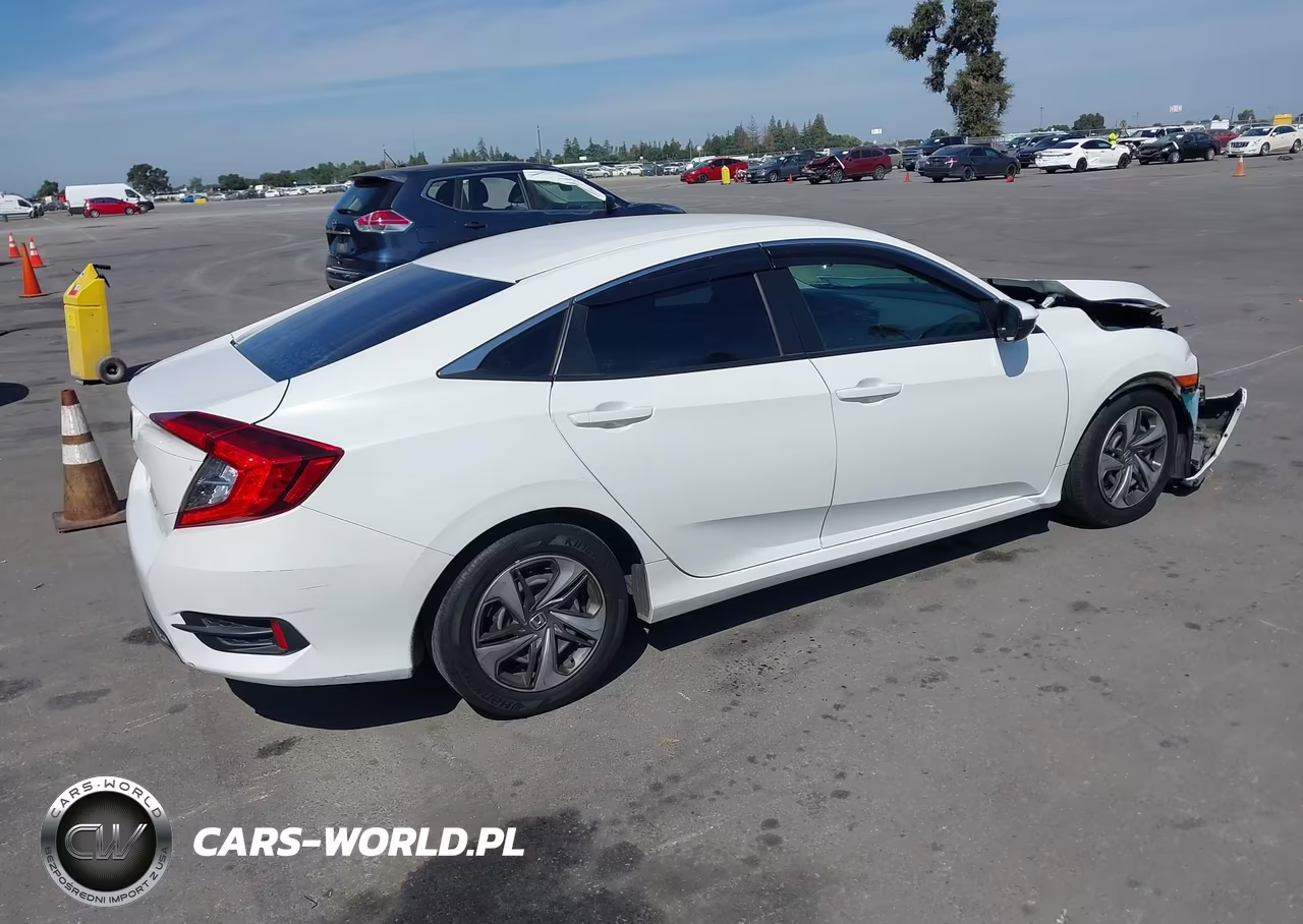 2020 Honda Civic Lx VIN:19XFC2F63LE216543 - 4