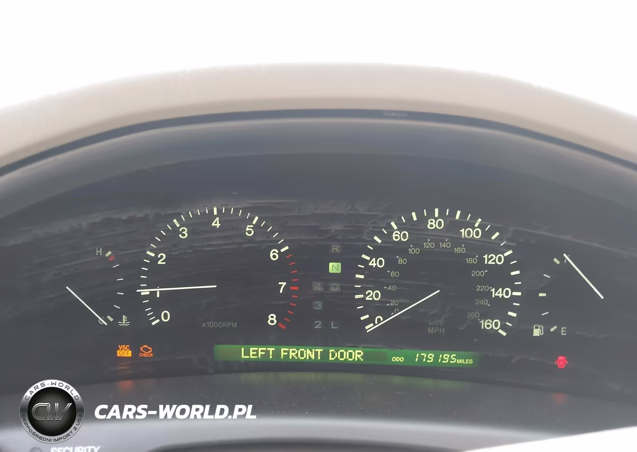1998 Lexus Ls 400 VIN:JT8BH28F6W0111889 - 7