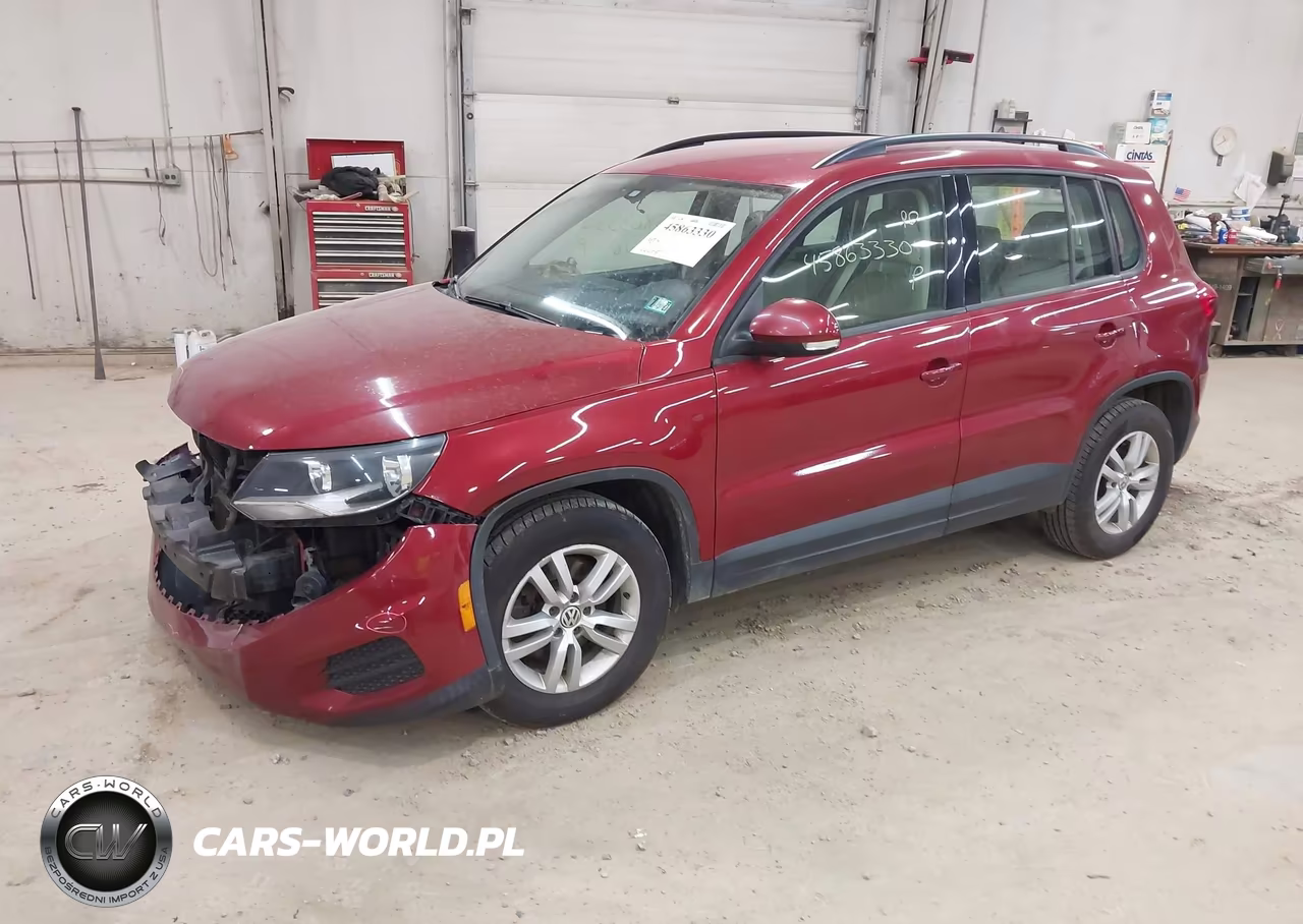 2016 Volkswagen Tiguan S VIN:WVGBV7AX1GW055543 - 2
