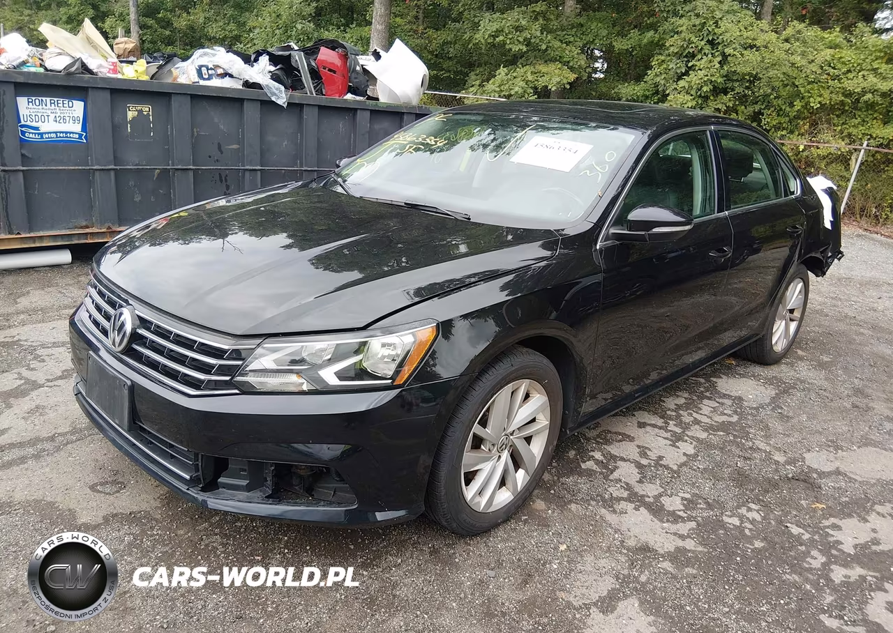 2018 Volkswagen Passat 2.0T Se VIN:1VWBA7A38JC003720 - 2