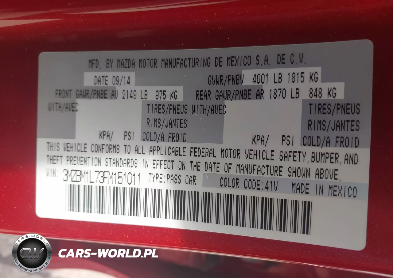 2015 Mazda Mazda3 I Touring VIN:3MZBM1L73FM151011 - 8