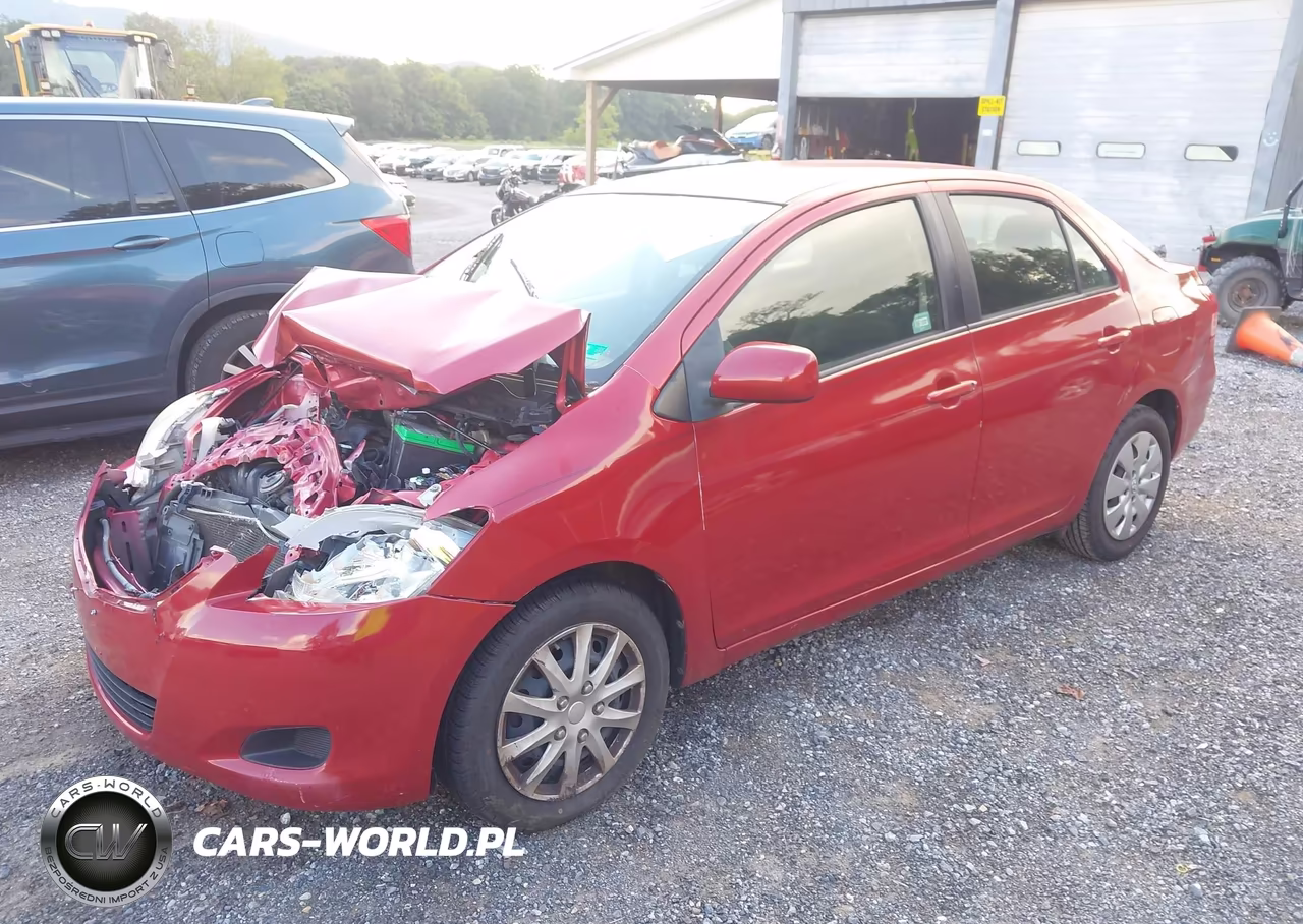 2012 Toyota Yaris VIN:JTDBT4K31CL027595 - 2