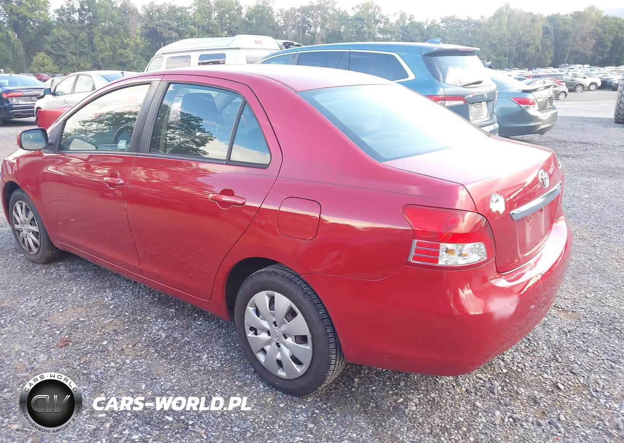 2012 Toyota Yaris VIN:JTDBT4K31CL027595 - 3