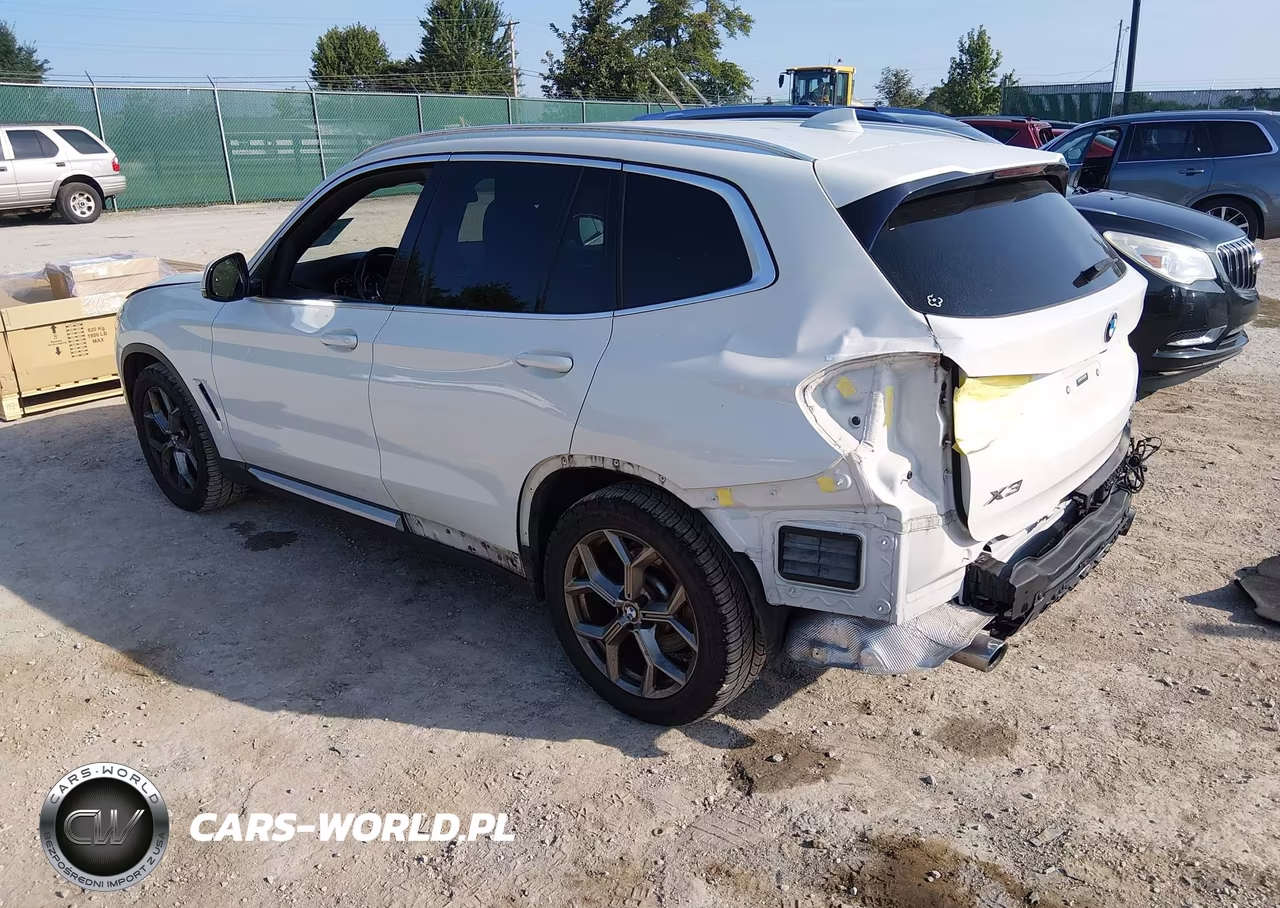 2021 BMW X3 Sdrive30I VIN:5UXTY3C06M9E42870 - 3