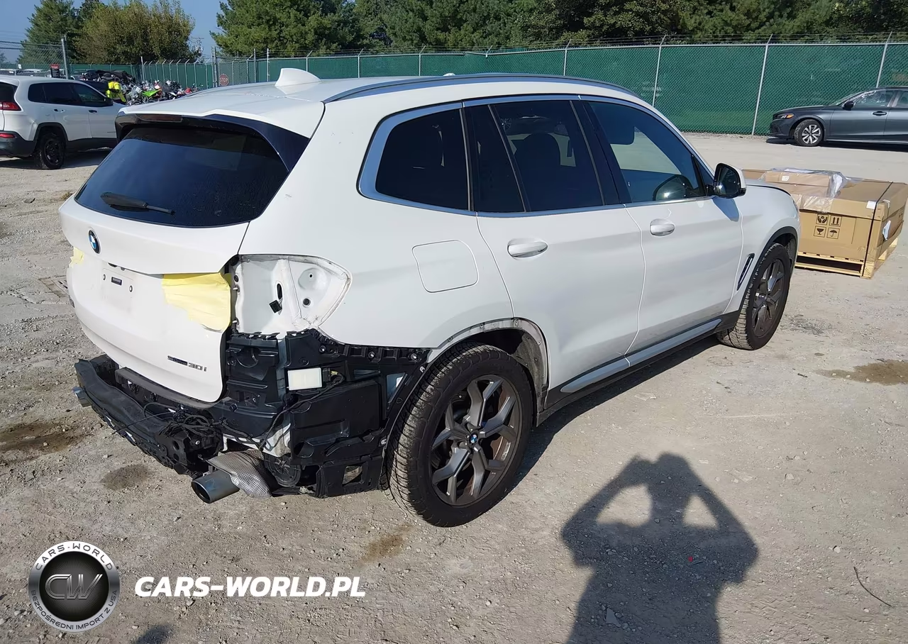 2021 BMW X3 Sdrive30I VIN:5UXTY3C06M9E42870 - 4