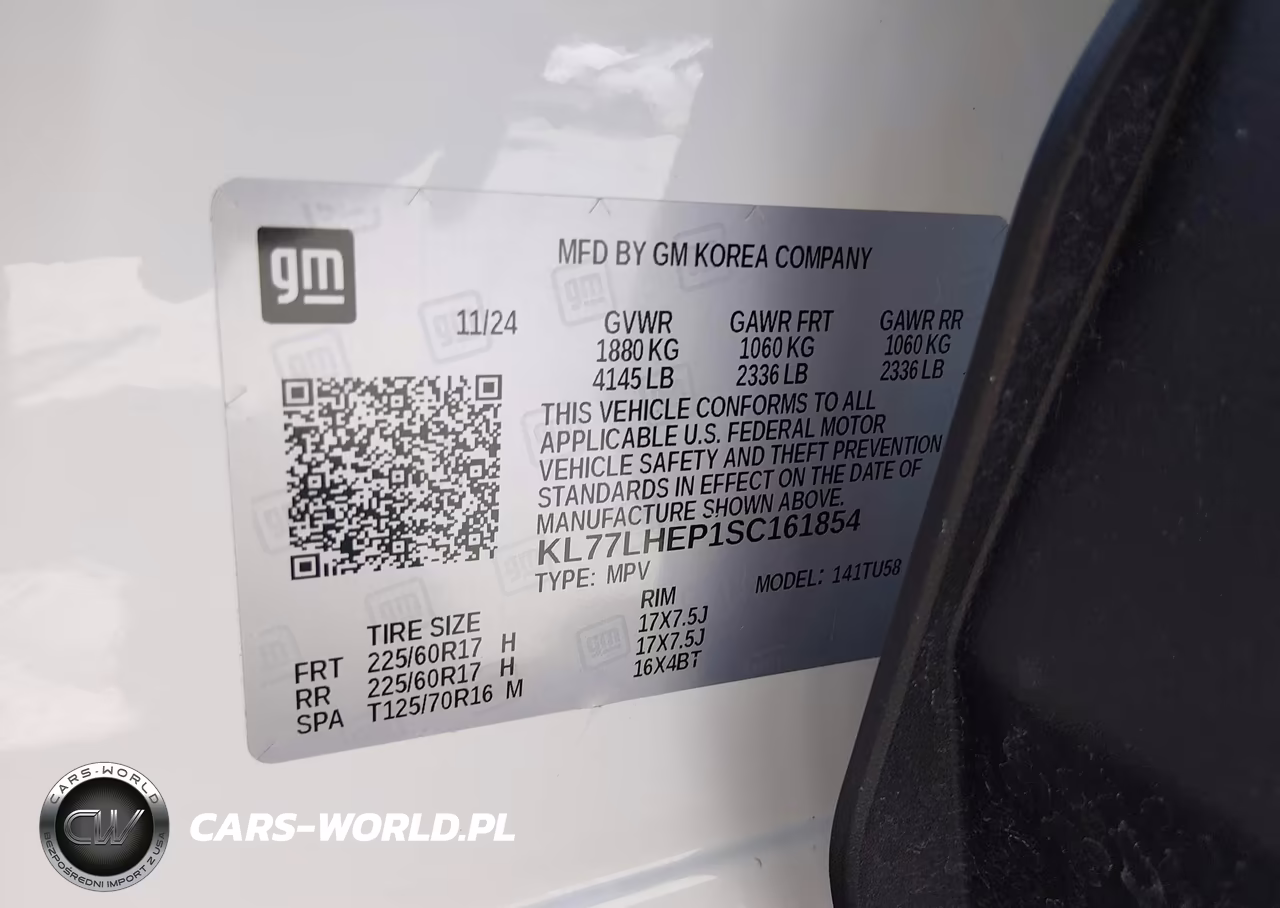 2025 Chevrolet Trax 1Lt VIN:KL77LHEP1SC161854 - 9