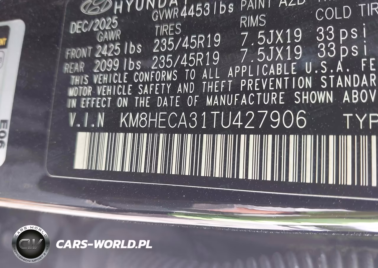 2026 Hyundai Kona Limited VIN:KM8HECA31TU427906 - 9