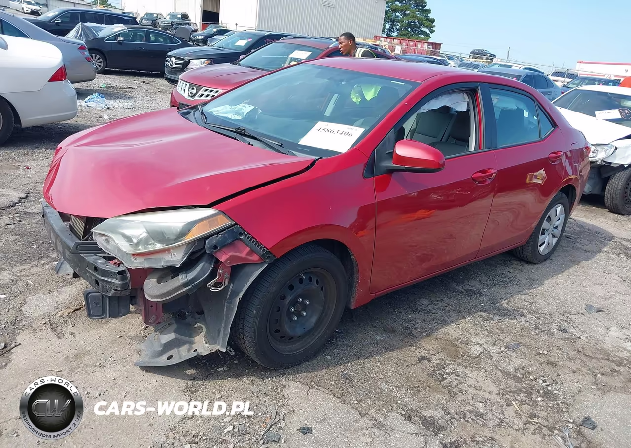 2015 Toyota Corolla Le VIN:2T1BURHEXFC397572 - 2