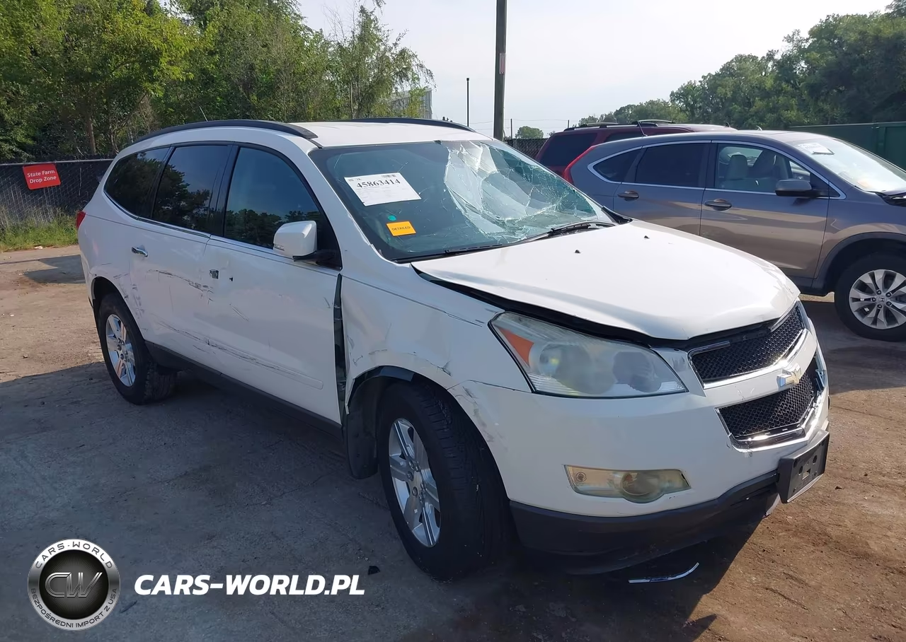 2012 Chevrolet Traverse Lt W-1Lt VIN:1GNKRGED2CJ134128 - 1