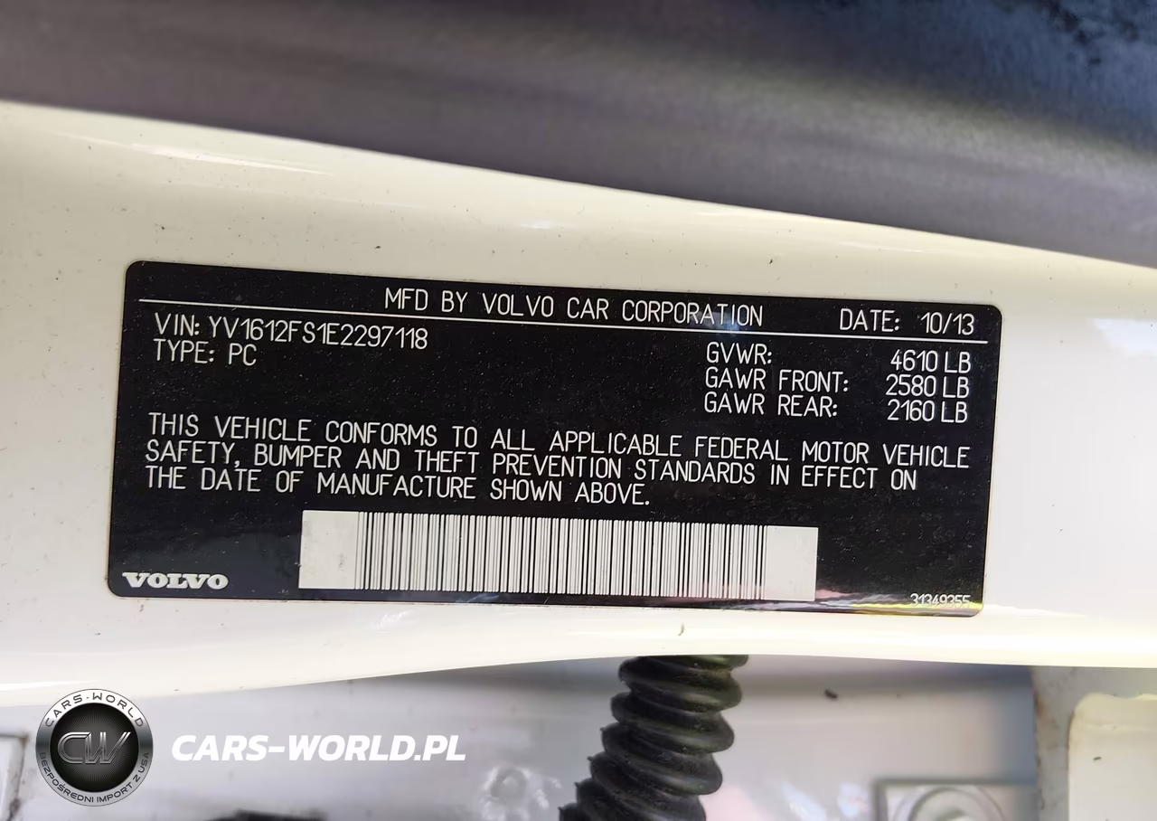 2014 Volvo S60 T5 VIN:YV1612FS1E2297118 - 9