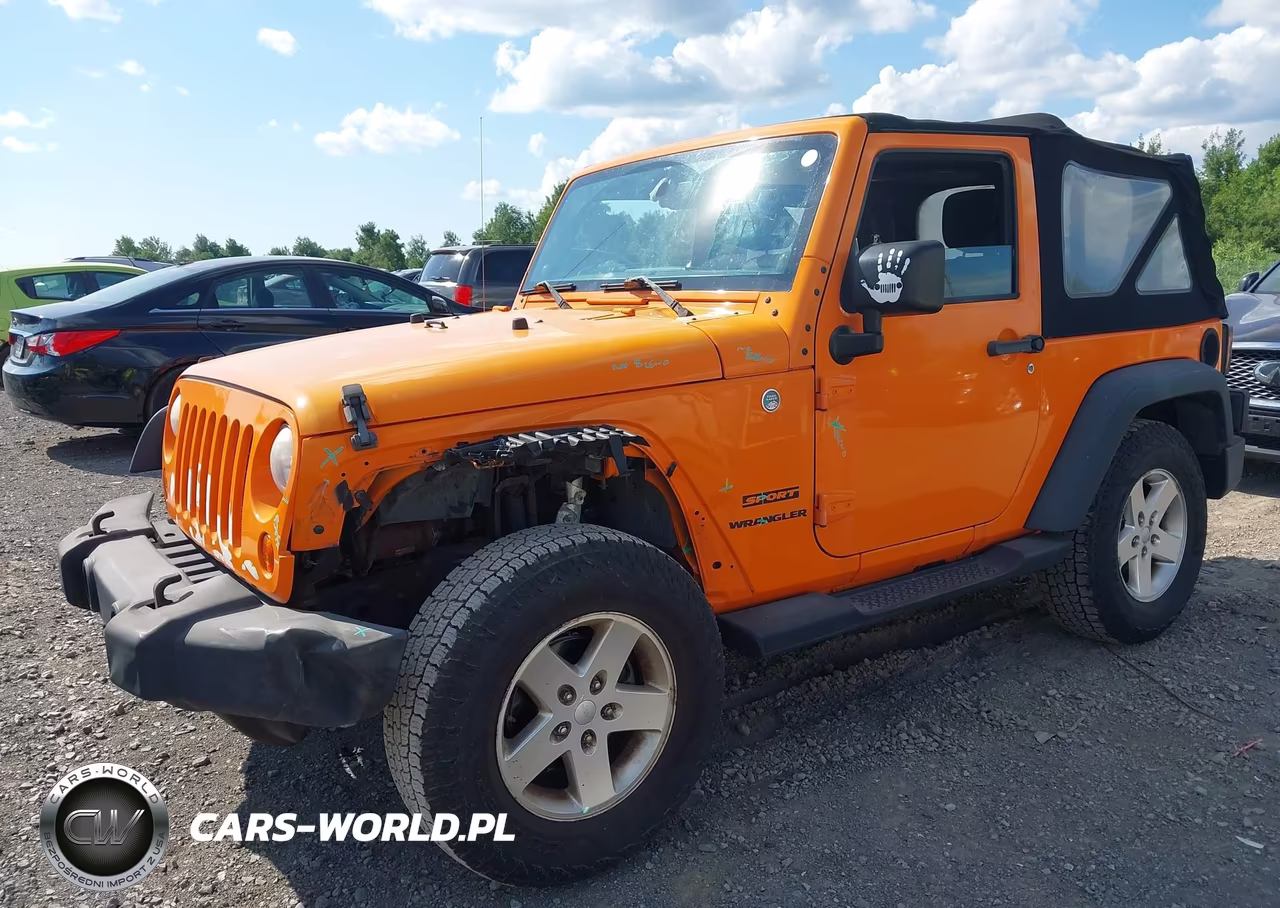 2013 Jeep Wrangler Sport VIN:1C4AJWAG0DL515973 - 2