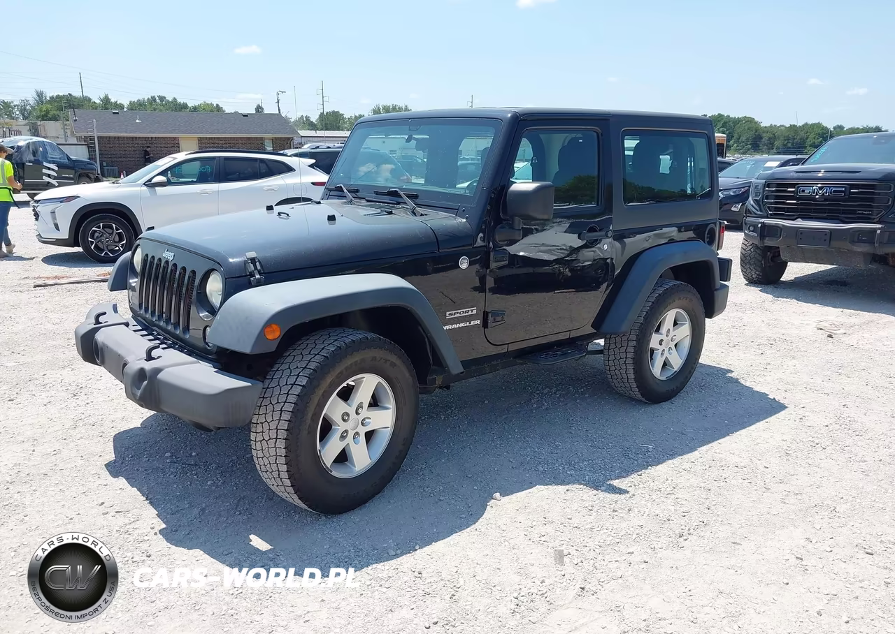 2014 Jeep Wrangler Sport VIN:1C4AJWAG9EL108719 - 2
