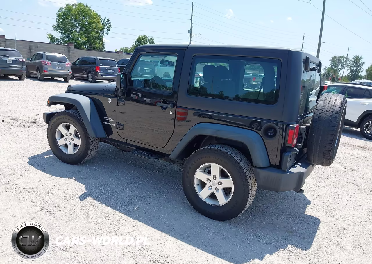 2014 Jeep Wrangler Sport VIN:1C4AJWAG9EL108719 - 3