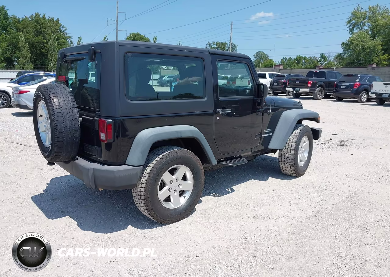 2014 Jeep Wrangler Sport VIN:1C4AJWAG9EL108719 - 4